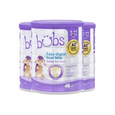 【新西兰直邮包邮】Bubs 儿童山羊A2配方奶粉4段 800克x3罐（3-12岁适用）【收件人身份证必须上传】【新疆、西藏、内蒙古、青海、宁夏、海南、甘肃，需加收运费】